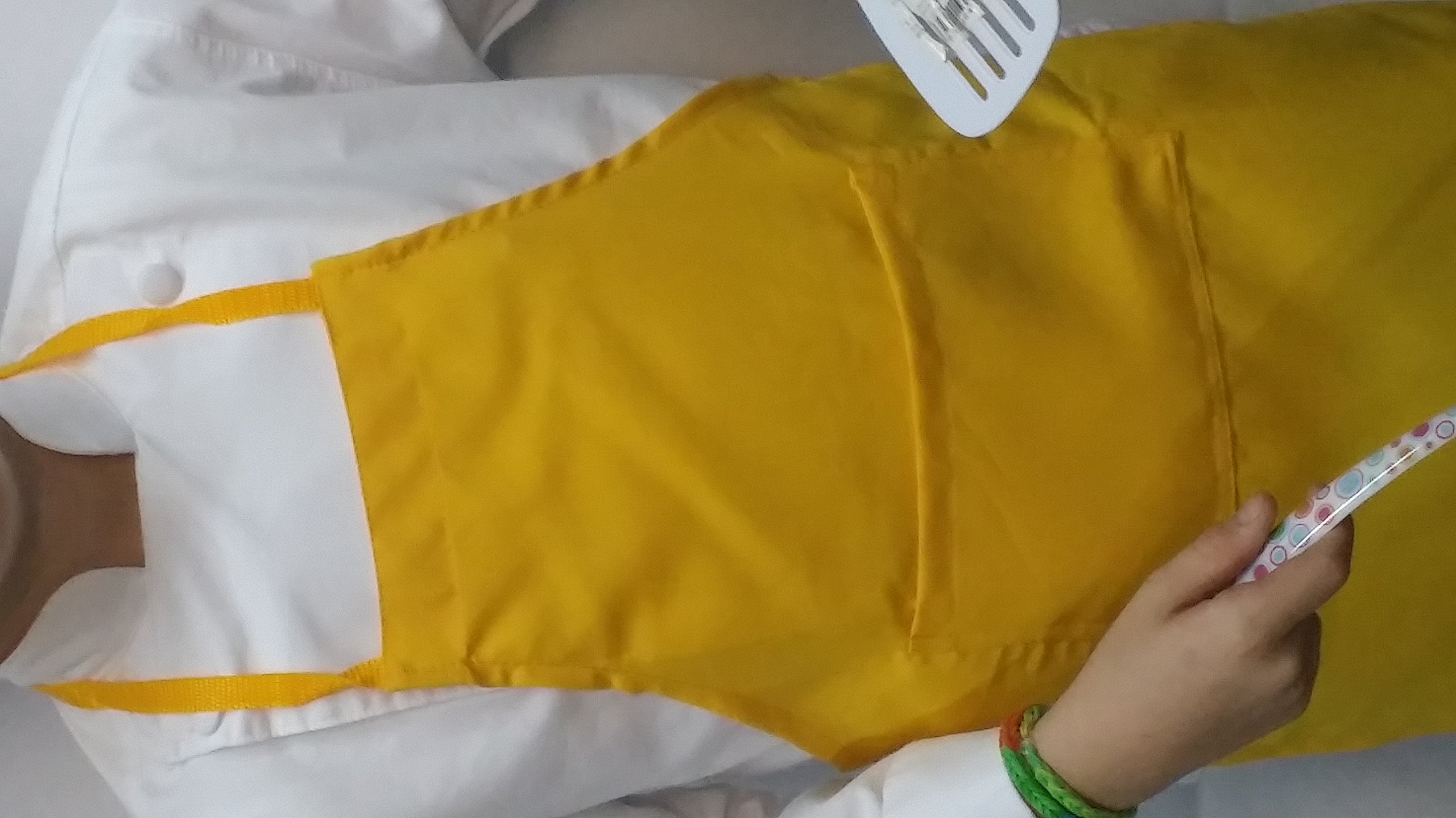 Dickies Chef Uniform Apron, One Size, White