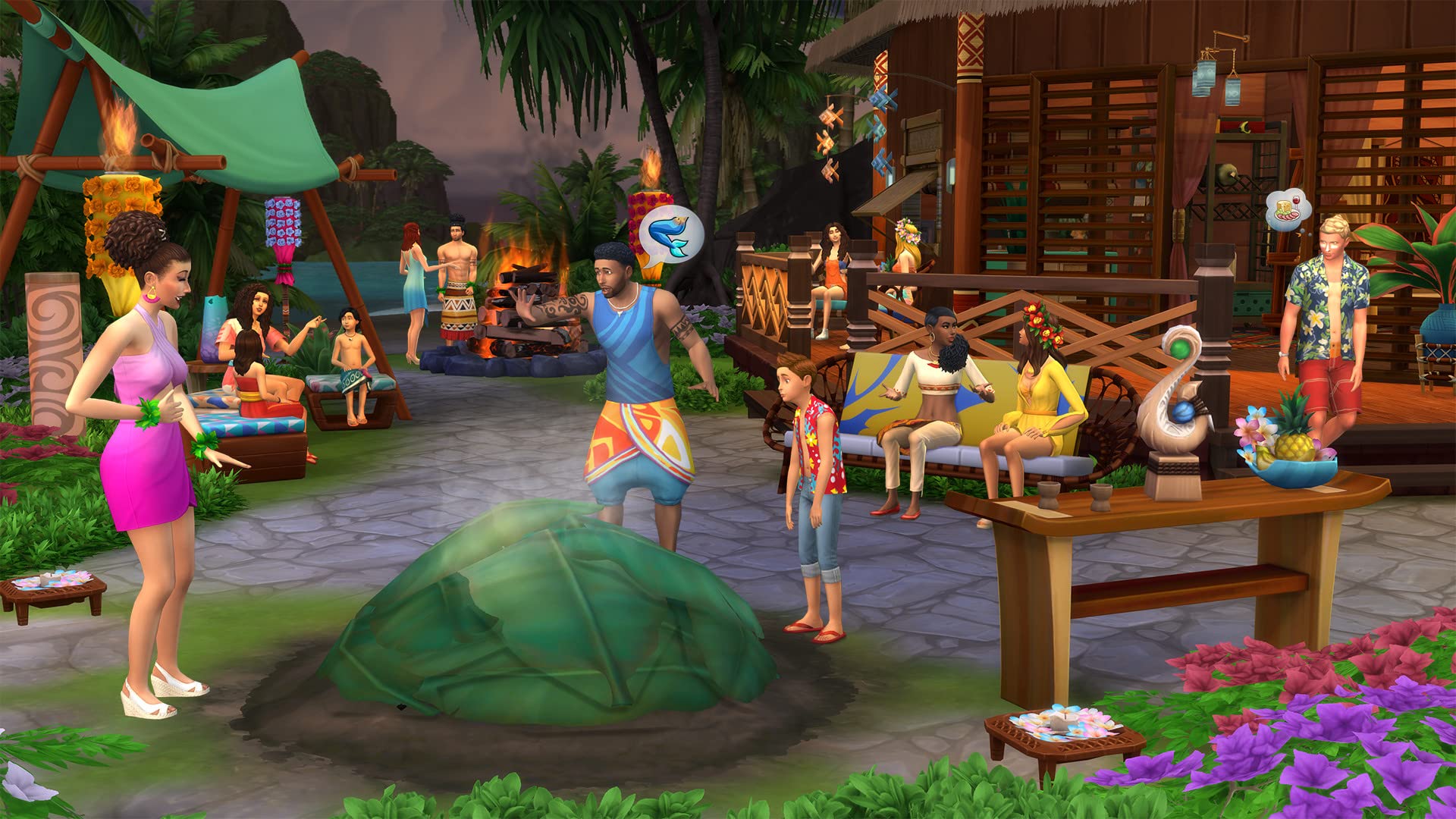 Die Sims 4 - Base Game + Inselleben Expansion, Deluxe Upgrade | PC Download - Origin Code