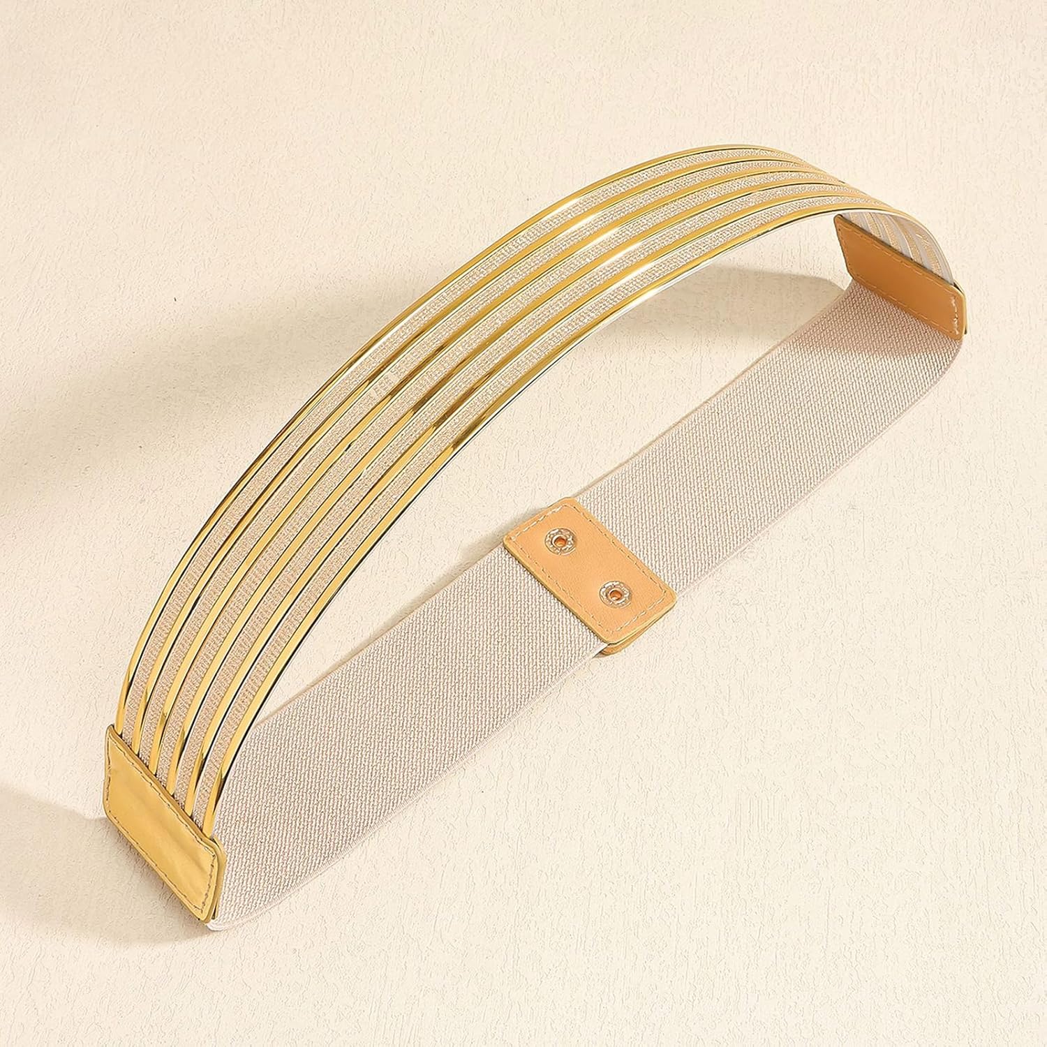 Wide Elastic Waist Belts for Women Stretchy Vintage Cinch Belts for Dresses - Image 4