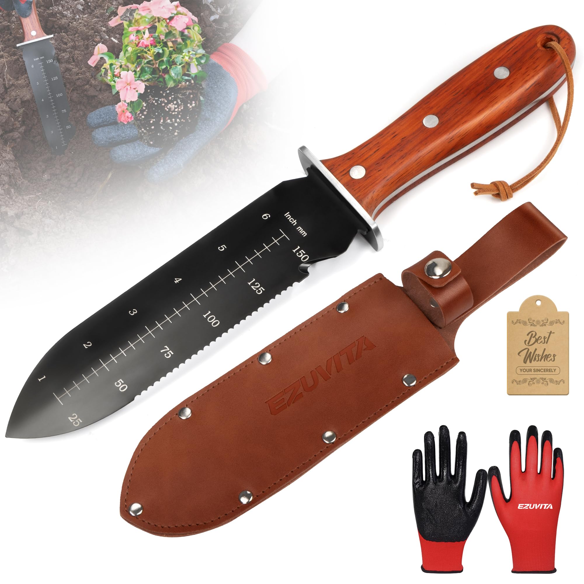 Hori Hori Garden Knife - Gardening Tool -1