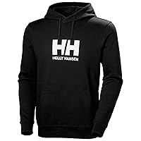 Helly Hansen Hommes HH Logo 3.0 Sweat à Capuche, Noir 2.0