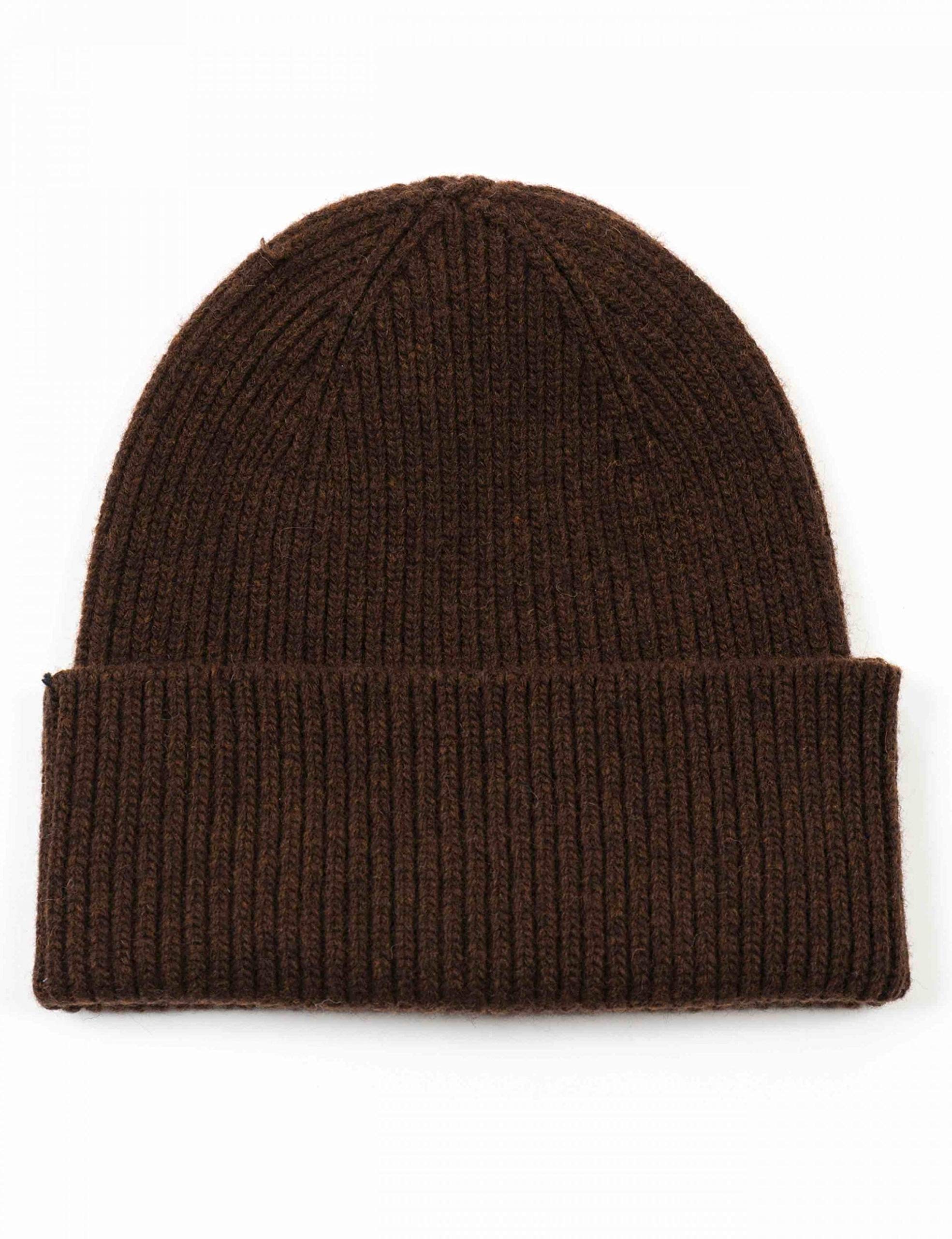 Colorful Standard Merino Wool Beanie Hat - Coffee Brown Coffee Brown ONE Size
