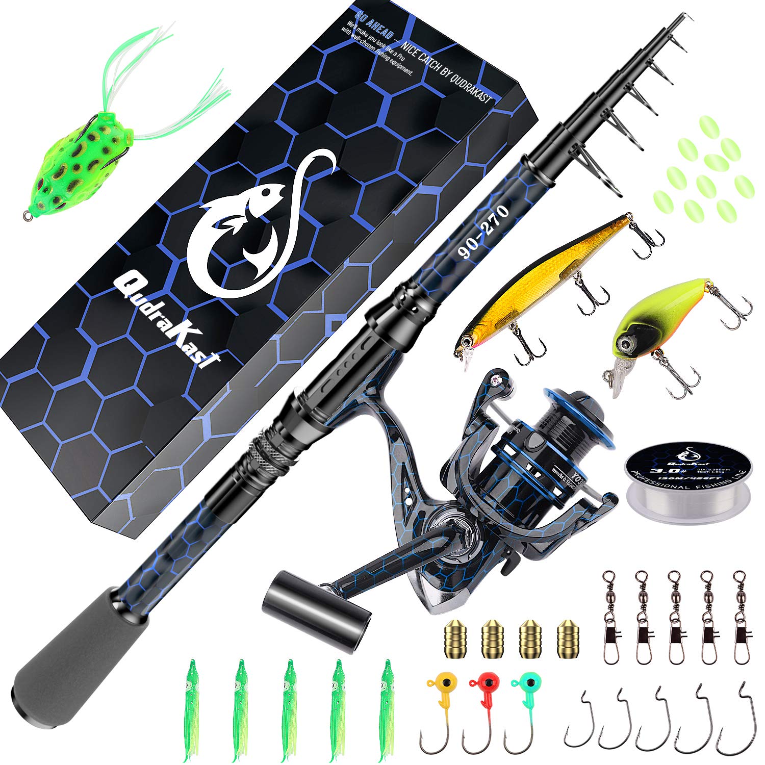 Kids Fishing Rod Set