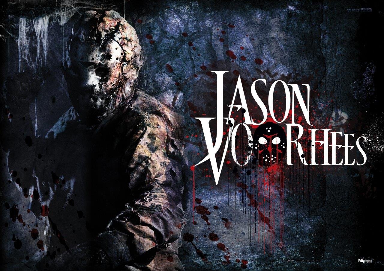 MightyPrint Jason Voorhees Friday The 13th Wall Art Premium Horror Halloween Print