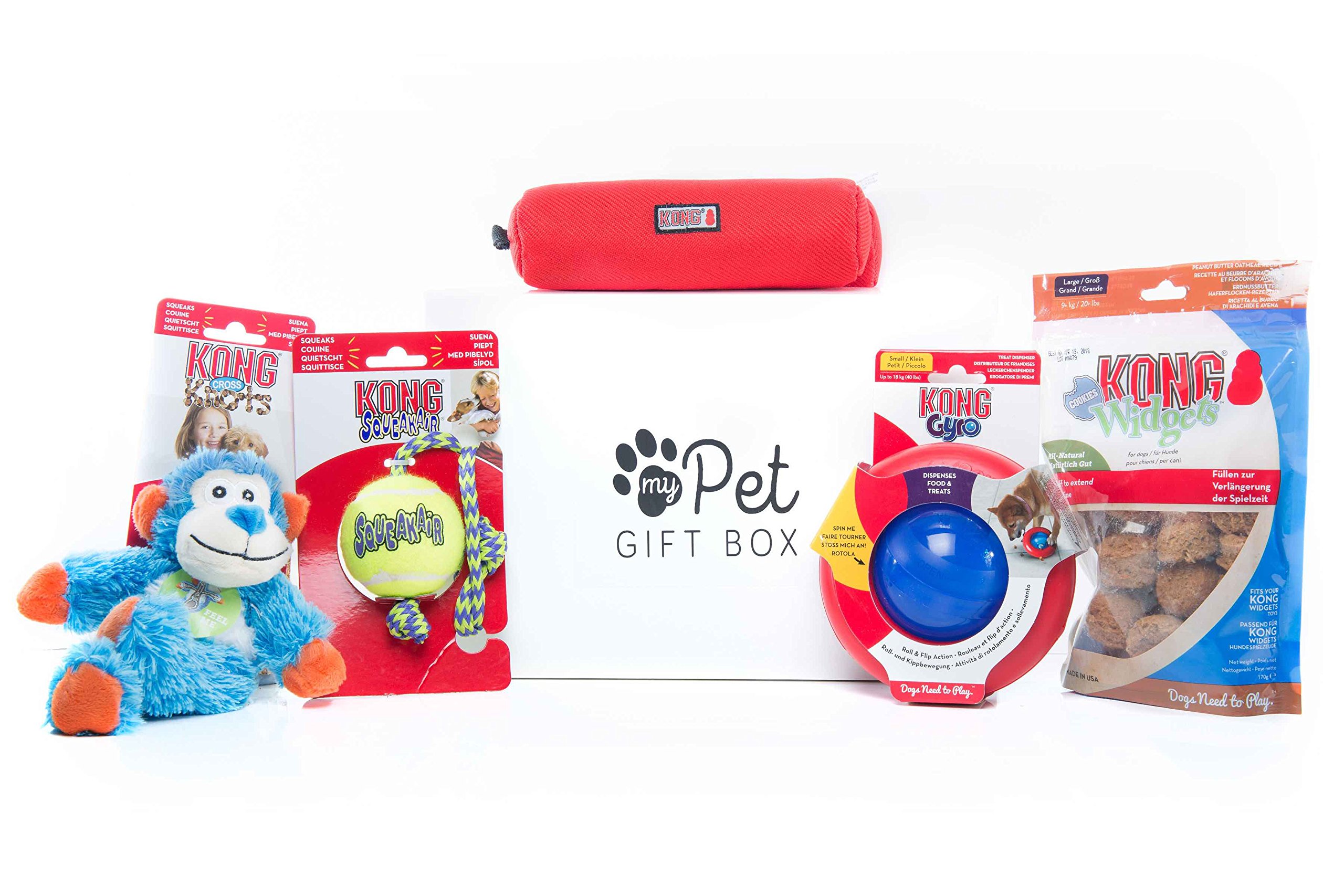 The Kong Dog Toys Birthday Gift Box For Dogs, Dog Birthday Present, Dog Birthday Gifts