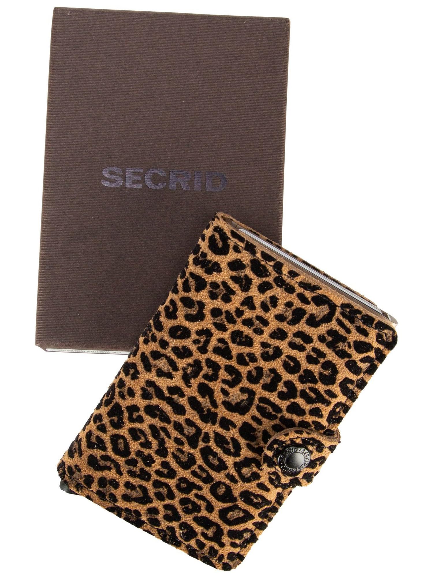Secrid Monedero Miniwallet Leo, Beige, 10,2 x 6,5 x 2,1 cm, Clásico