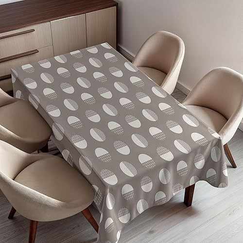 Miniatura 17 de Ambesonne Mantel del día de San Patricio, sombrero de duende y zapatos con maceta dorada con hojas de trébol, mantel rectangular para mesa de Verde