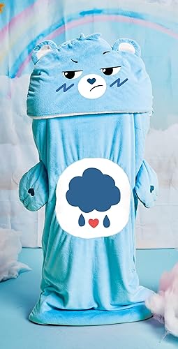 Miniatura 4 de iscream Care Bears - Colección de sacos de dormir con cremallera y forro polar sintético, 73 x 25 pulgadas