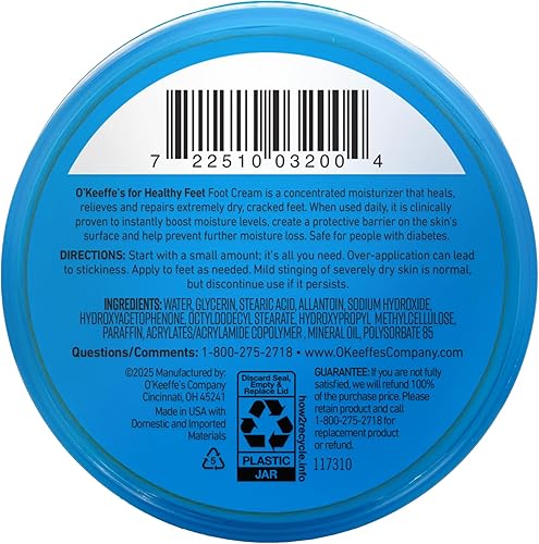 Miniatura 10 de OKeeffes Healthy Feet crema de pies frasco de 32 onzas K0320001 0watts