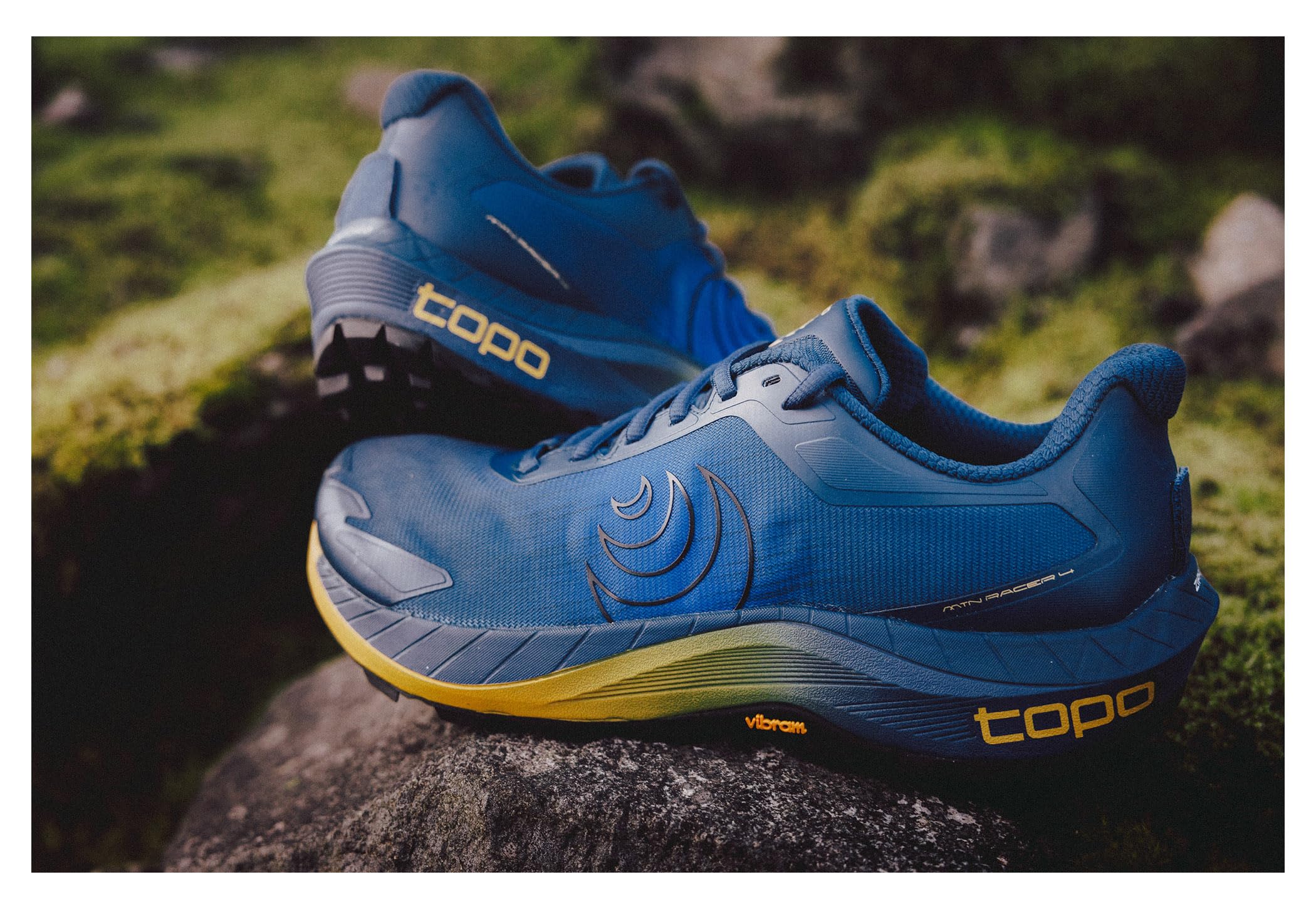 Topo Athletic Męskie buty terenowe MTN Racer 4, lekkie i wygodne buty do biegania w terenie ze spadkiem 5 mm, buty sportowe do biegania po szlakach