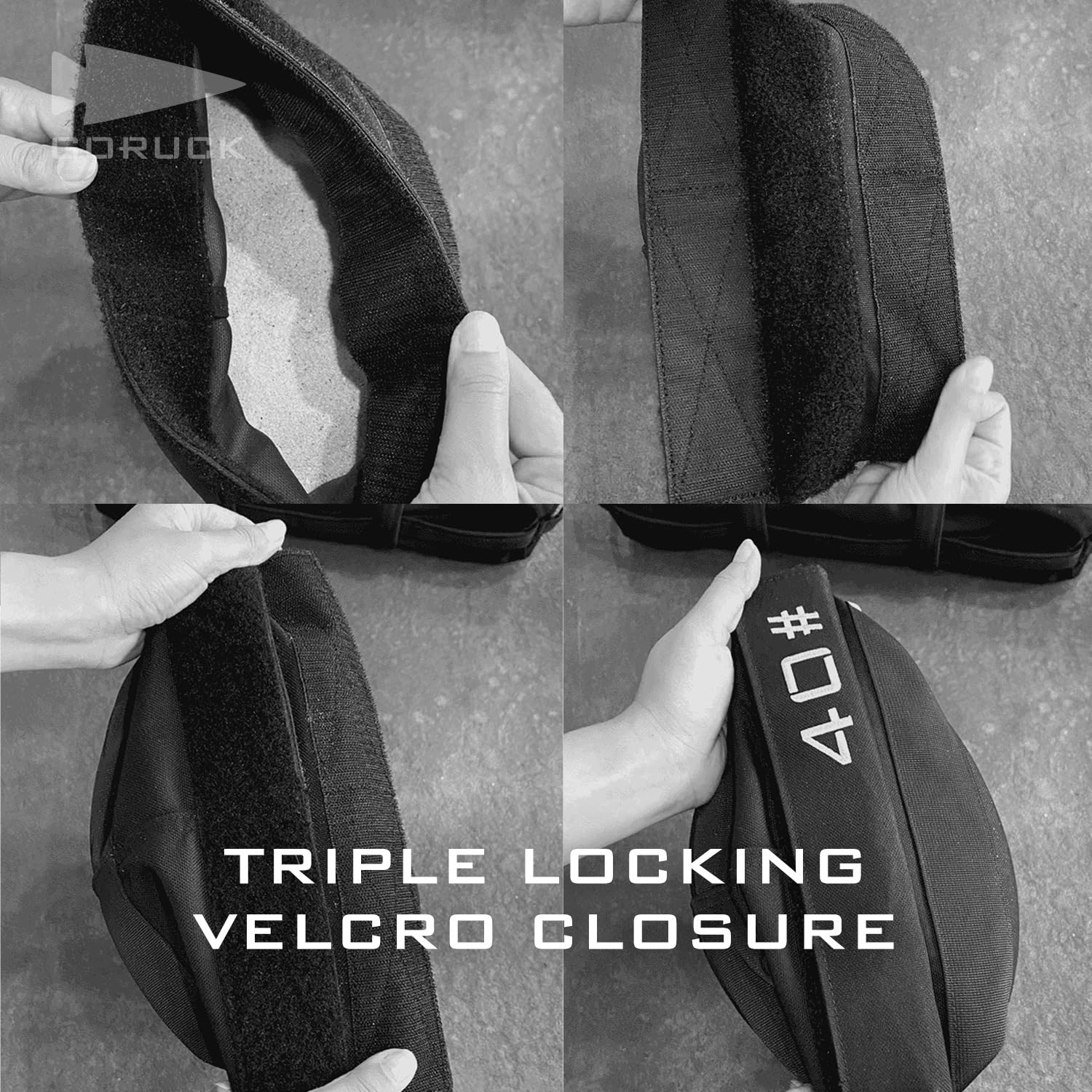 GORUCK Fitness Simple Sandbag - Krafttrainingsgeräte für Körpertraining, Ausdauer, Gewichtheben & Yoga - für Zuhause, Fitnessstudio und Outdoor