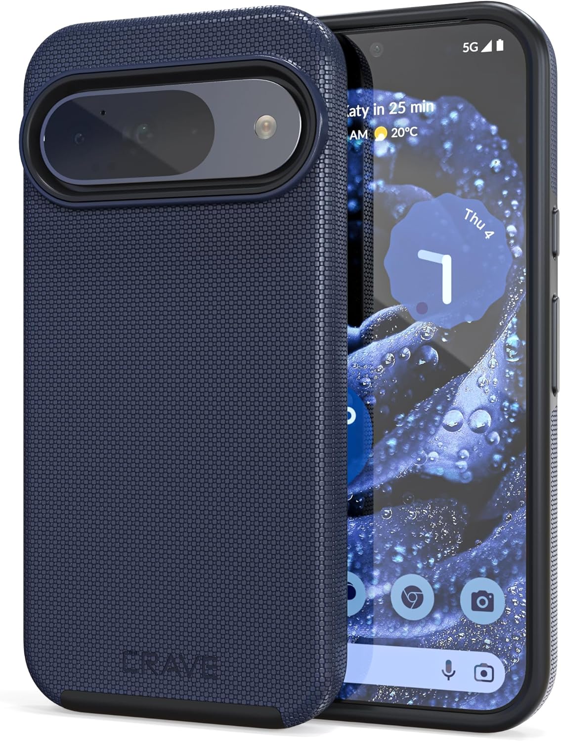 Crave Dual Guard for Google Pixel 9 Case and Pixel 9 Pro Case, Shockproof Protection Dual Layer Case for Google Pixel 9 and Pixel 9 Pro – Navy Crave Dual Guard for Google Pixel 9 Case and Pixel 9 Pro Case, Shockproof Protection Dual Layer Case for Google Pixel 9 and Pixel 9 Pro – Navy