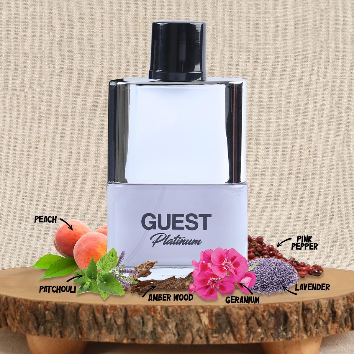 Guest Plat Ltd Ed Spray Cologne - Eau De Toilette for Men - 3.4 fl.oz