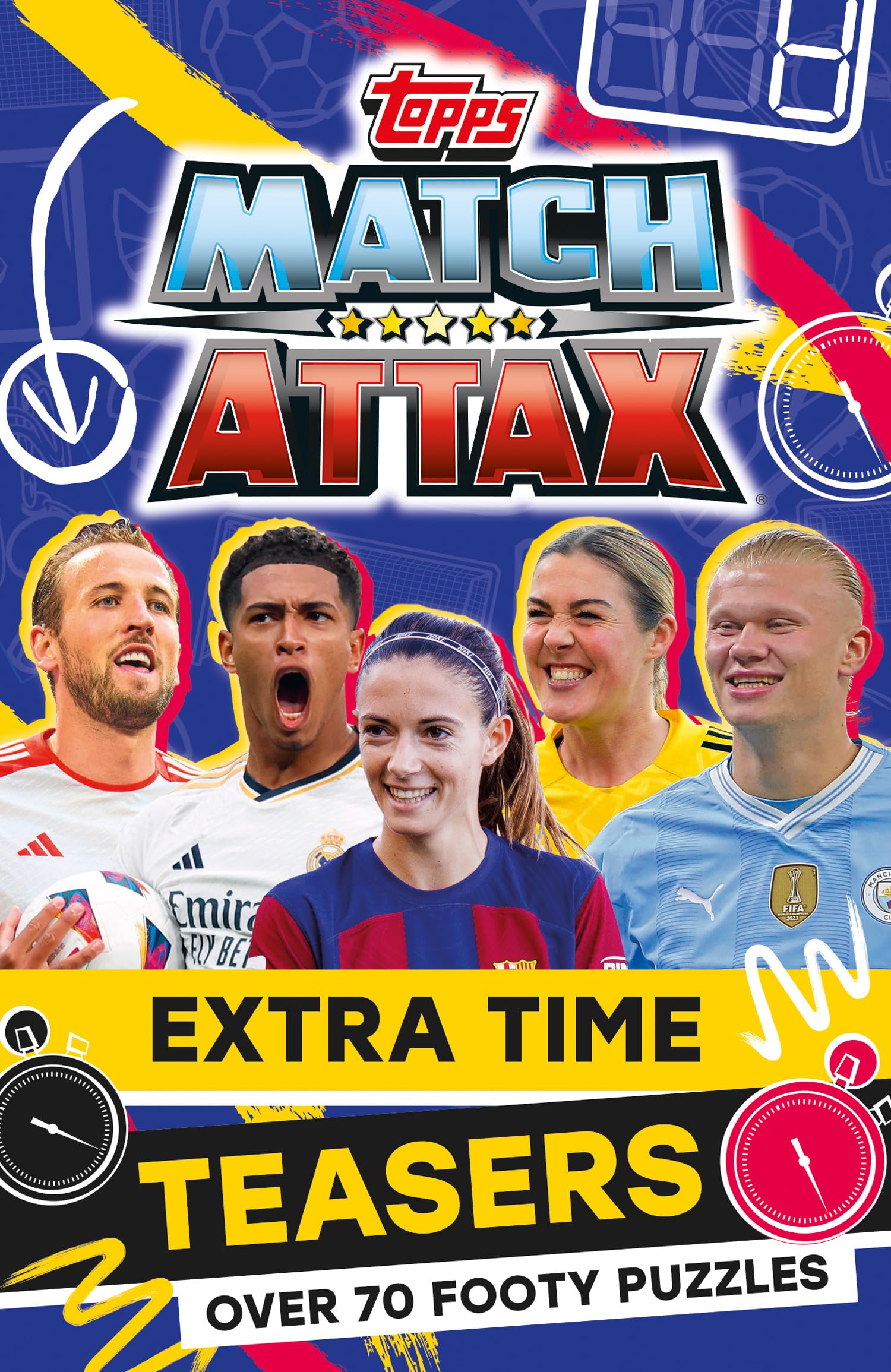 Match Attax Extra Time Teasers: The ultimate puzzle book for football fans, packed with 90+ pages of puzzles and activities from the game’s stars! Perfect for readers aged 7 to 12! (Pocket Puzzles)