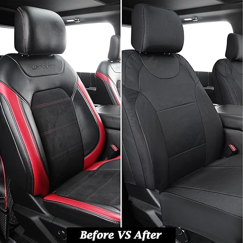 Miniatura 4 de Coverado Fundas de asiento delantero, impermeable Oxford protector de asiento para cojines de asiento de automóvil para niños y perros, compatible