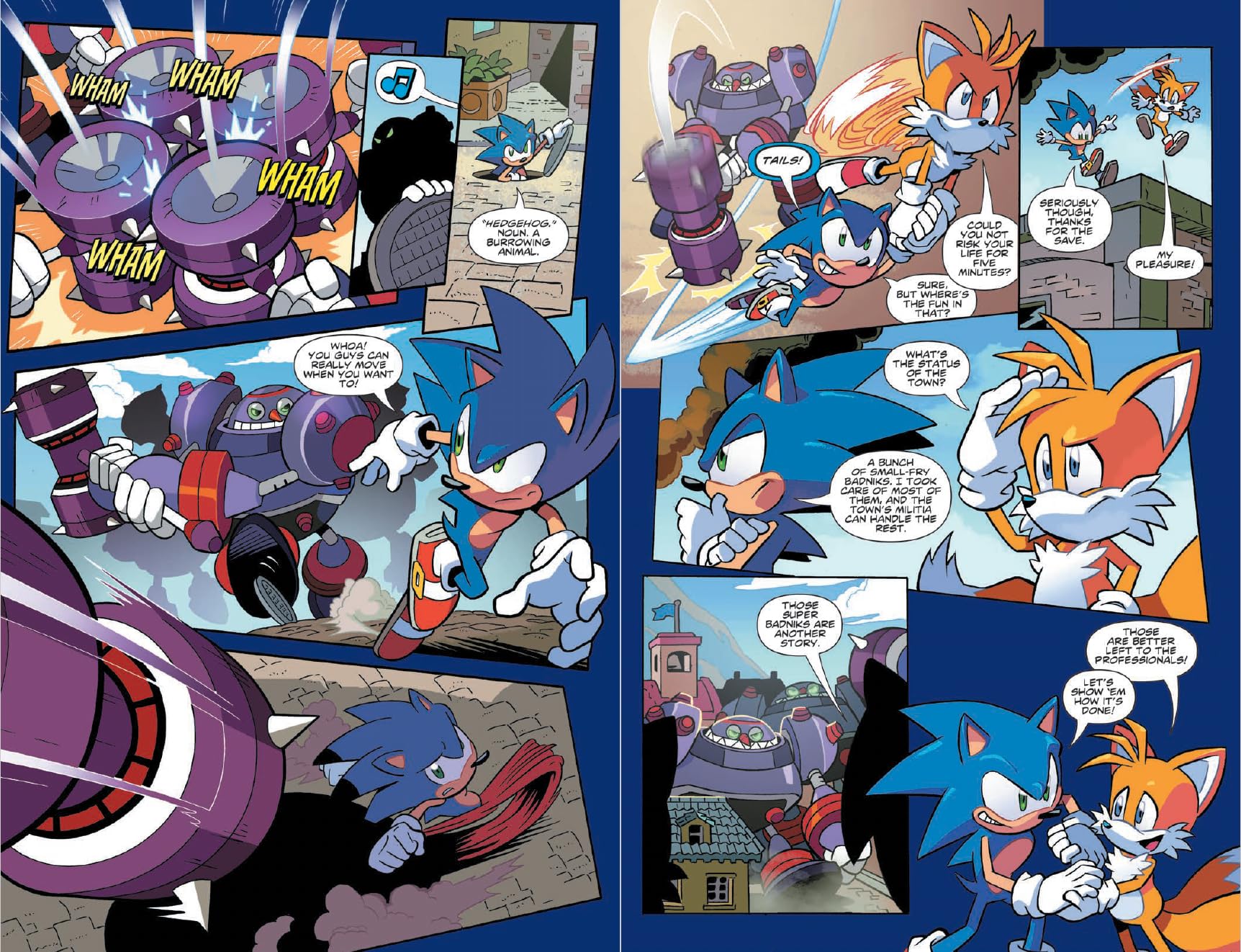 Sonic the Hedgehog: On the Go, Vol. 1