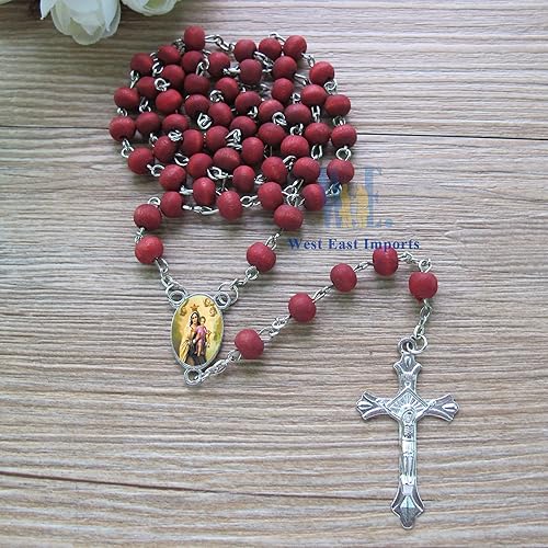 Miniatura 6 de Rosario perfumado Nuestra Señora del Monte Carmelo (12 PCS) Santísima Virgen María Iglesia Religiosa Evento Memorial