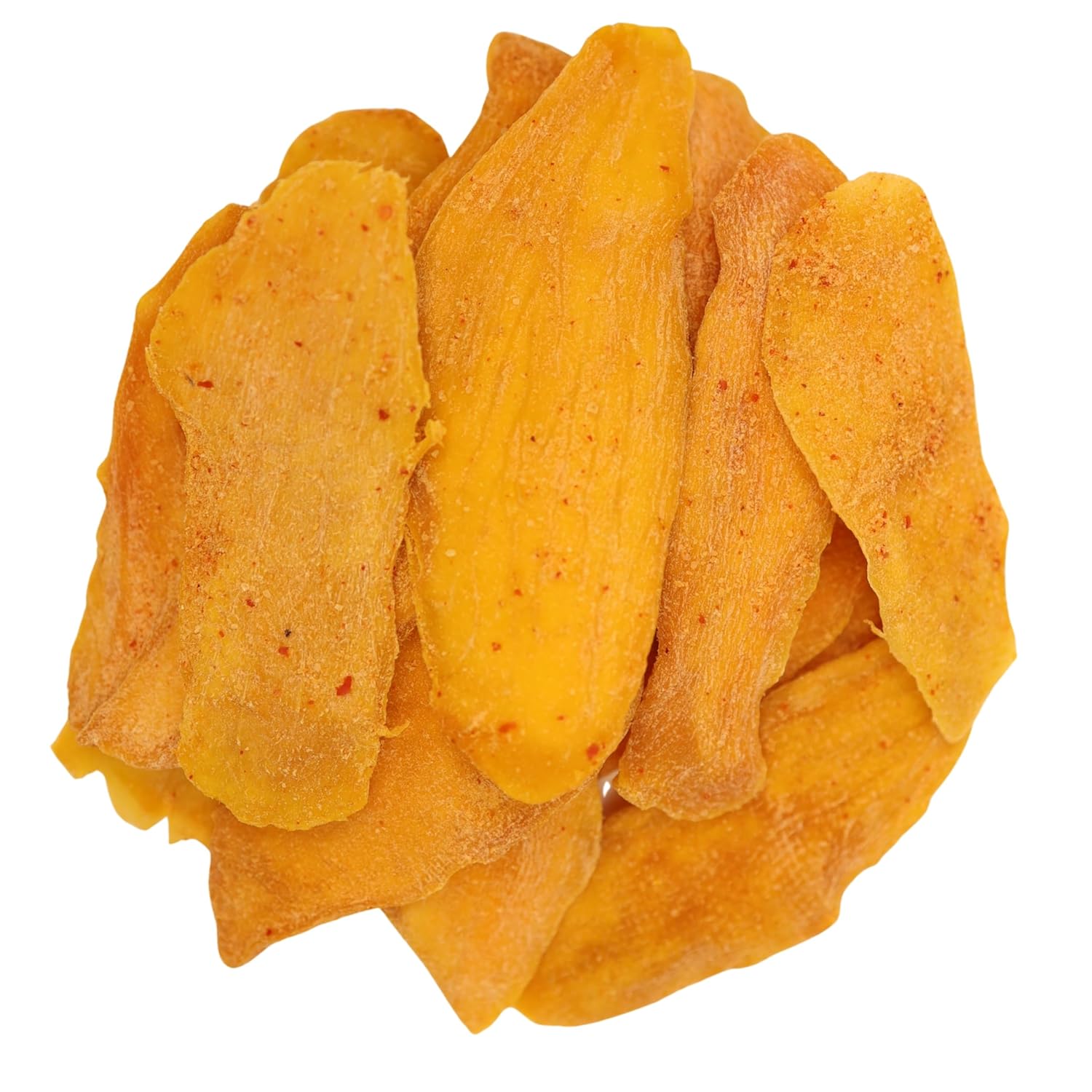 Low Sugar Added Spicy Dried Mango Slices, 32 oz, Soft & Juicy, Naturally Ripened, Gluten-Free, Kosher, Non-GMO, Natural Source of Vitamin C, 2 Lbs