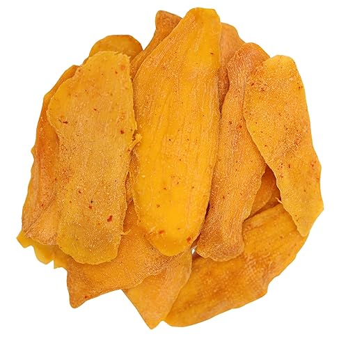 Low Sugar Added SPICY Dried Mango Slices 8 Oz -
