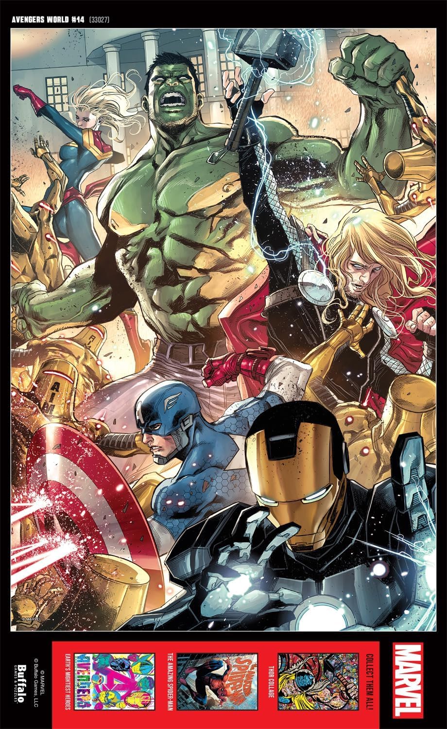 Amazon.com: Buffalo Games - Marvel - Avengers World #14-500 Piece