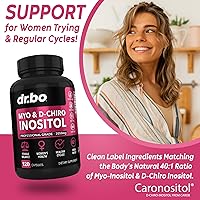 Vista 4 de Myo-inositol & D-Chiro Inositol & Water Away Píldoras - Diuréticos de retención de agua para la salud intestinal e hinchazón de piernas