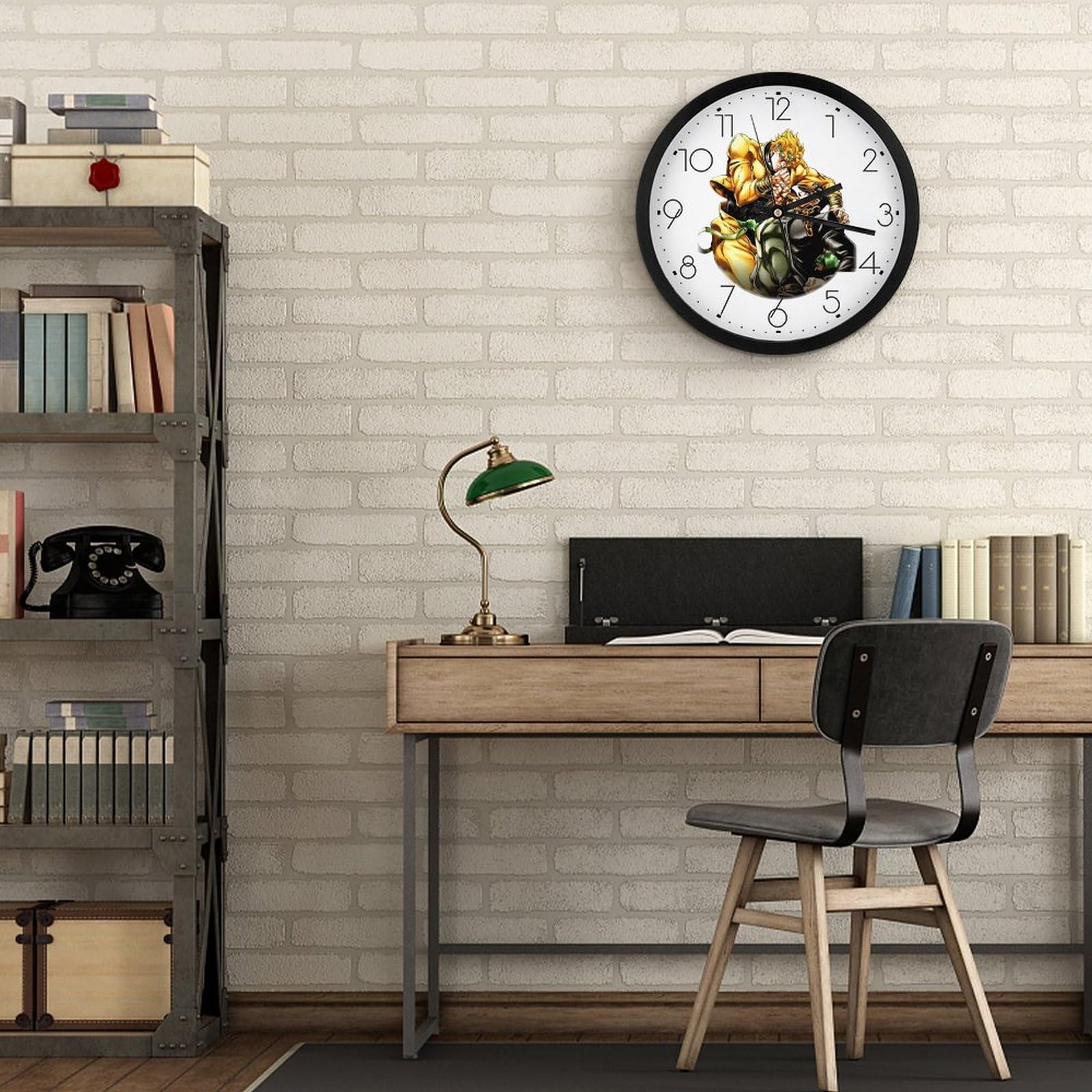 ジョジョの奇妙な冒険 ディオ 壁掛け時計 クロック 3Dホログラム ジョジョの奇妙な冒険 ディオ 壁掛け時計 クロック 3Dホログラム