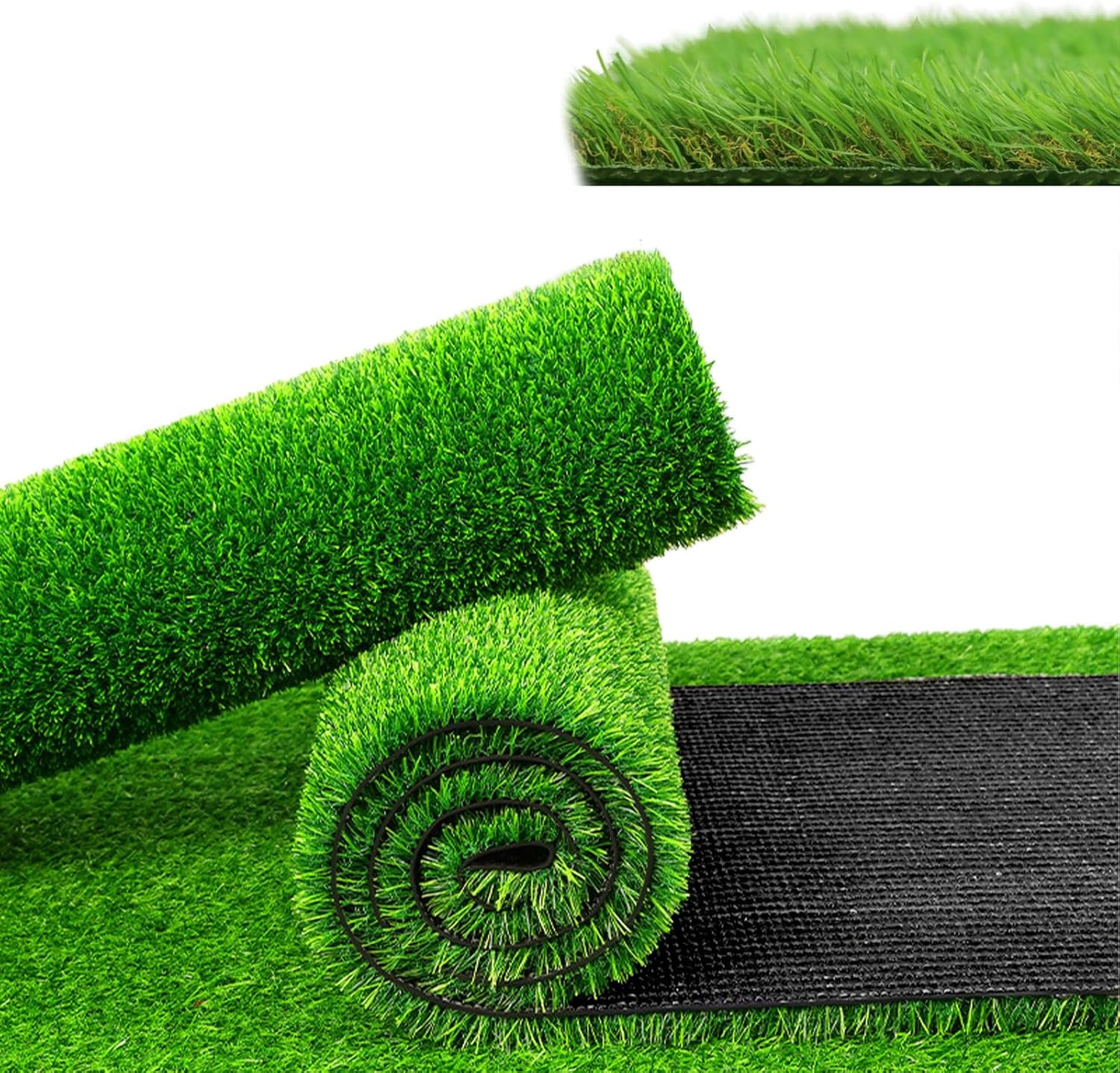 Amazon.com: Tazyee Artificial Grass Turf Rug Indoor Outdoor, 0.78