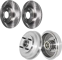 Vista 14 de Detroit Axle - Rotores de freno delantero para Mazda 3 2004-2013, Mazda 3 Sport 2010 2012-2013, reemplazo de rotores de freno de disco: rotor
