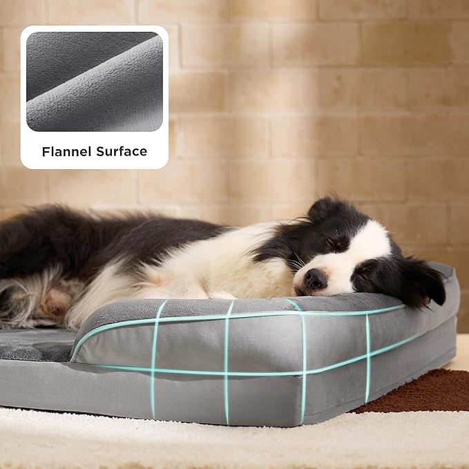 Cama Ortopédica para Perro Extra Grande Lavable Impermeable miniatura 6