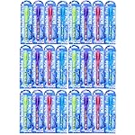 VOVRU Invisible Ink Pen 24Pcs Spy Pen with UV Light Magic Marker Kid Pens for Secret Message and Birthday Party,Writing Secret Message for Easter Day Halloween Christmas Party Bag Gift