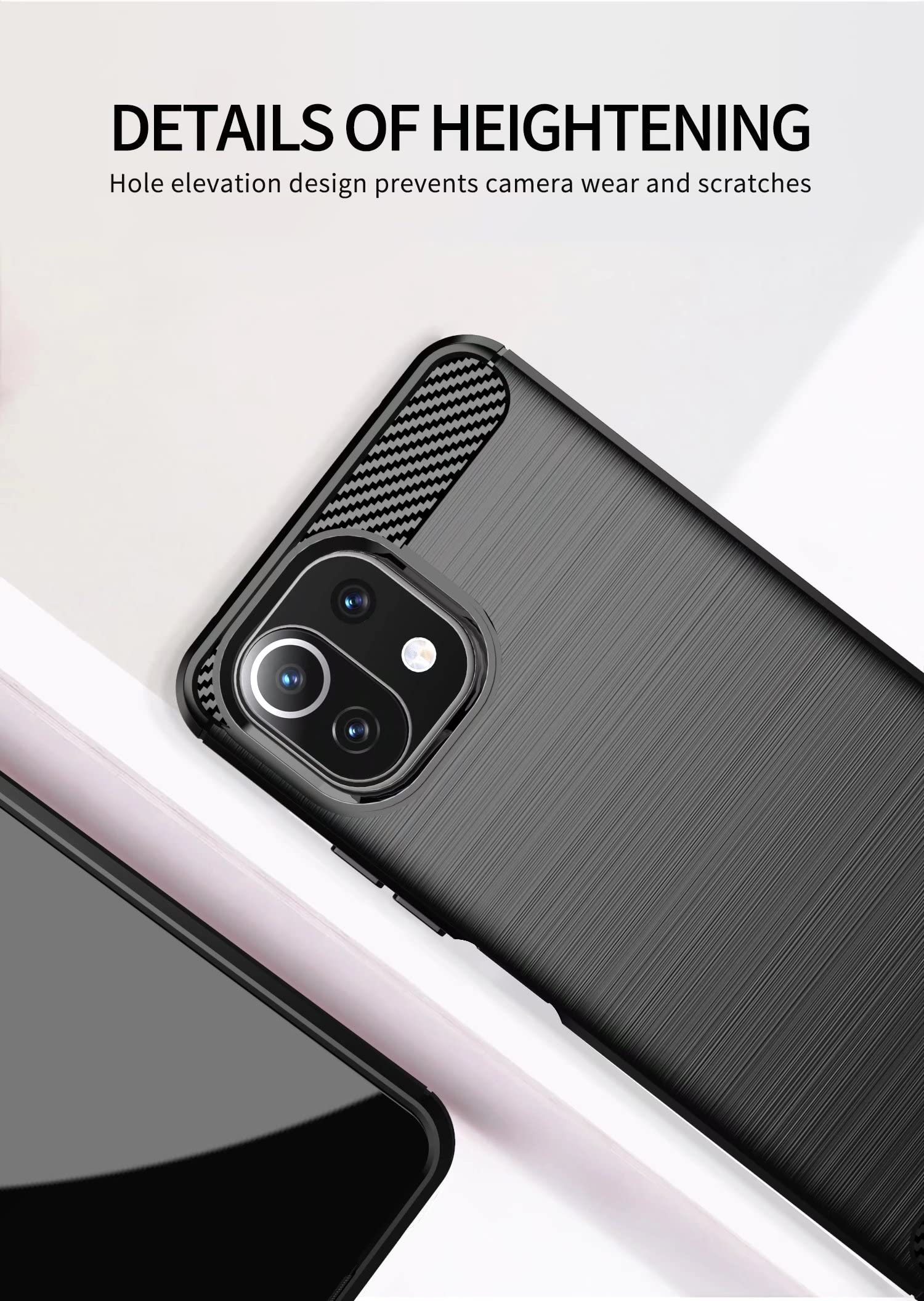 SEAHAI Cover per Huawei Nova 9 SE, Custodia Protettiva Ultra Sottile ed