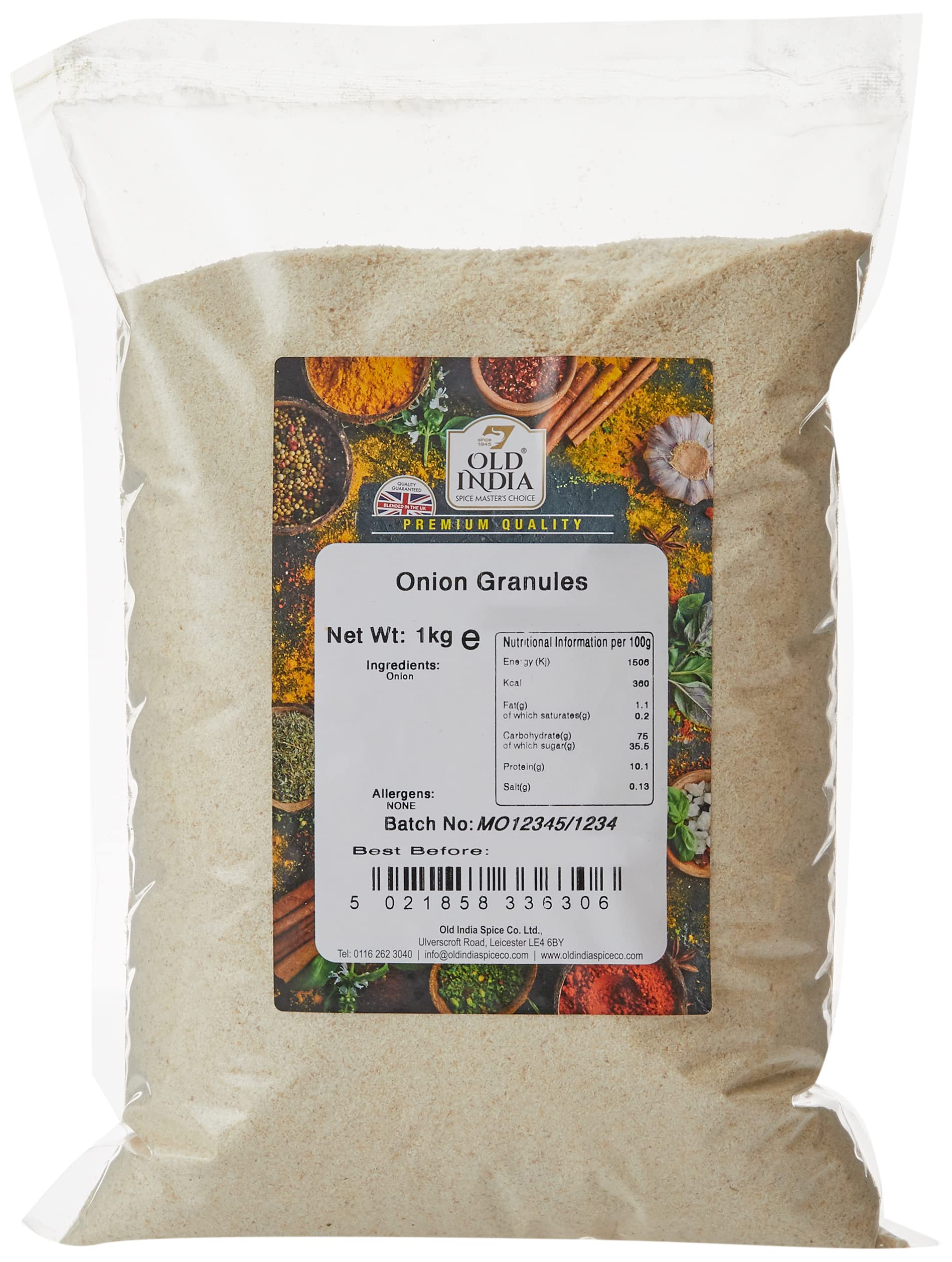 Old India Onion Granules 1 Kg