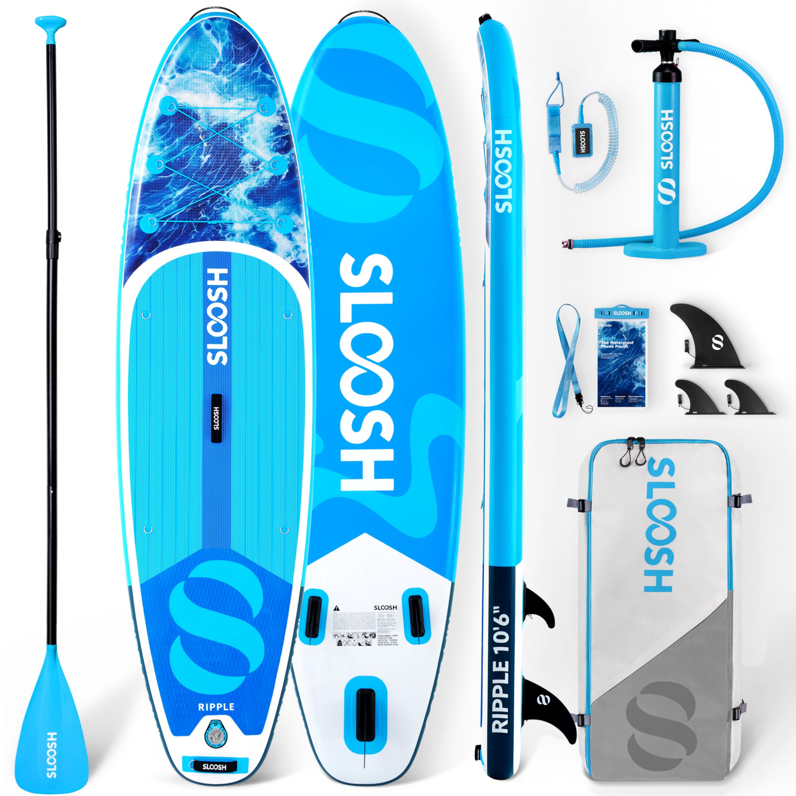 SLOOSH Inflatable Stand Up Paddle Board
