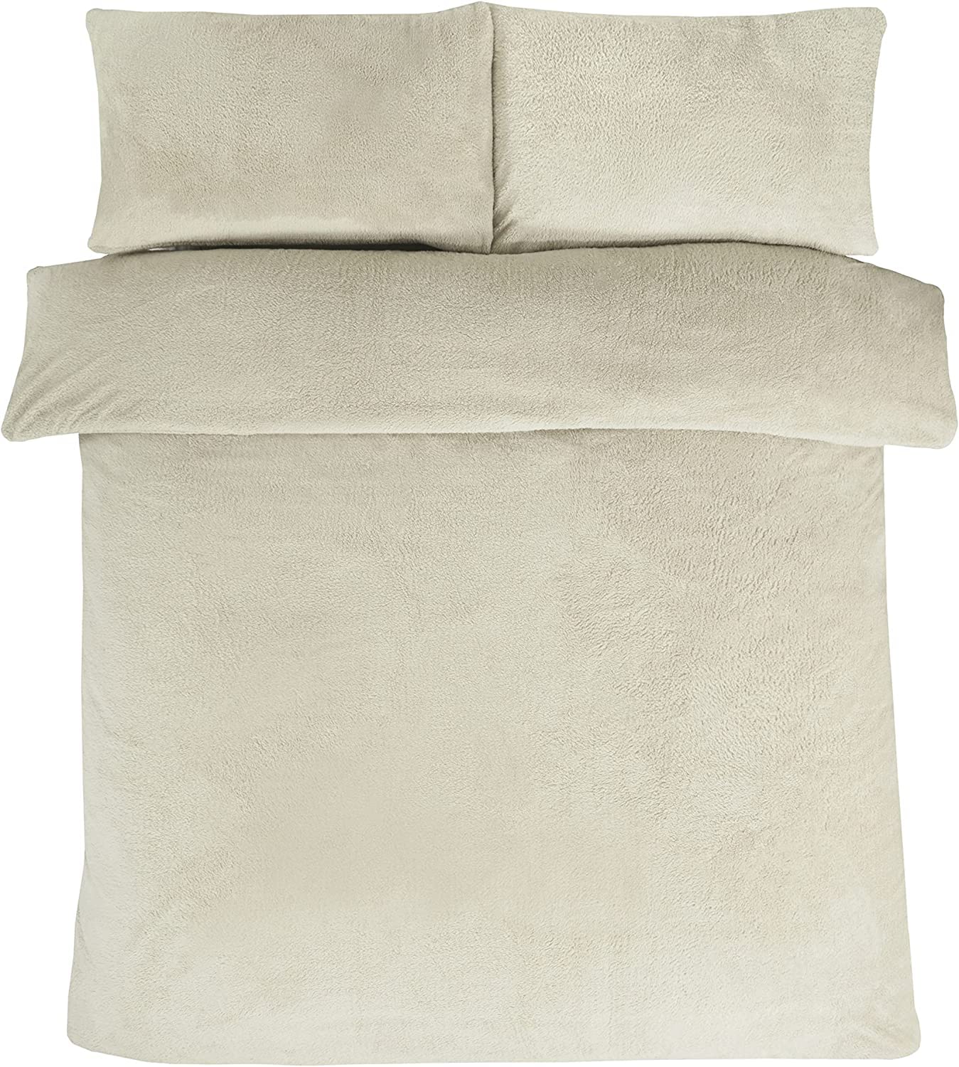 Sleepdown Stone Teddy Fleece Bedding Set-King-, Duvet
