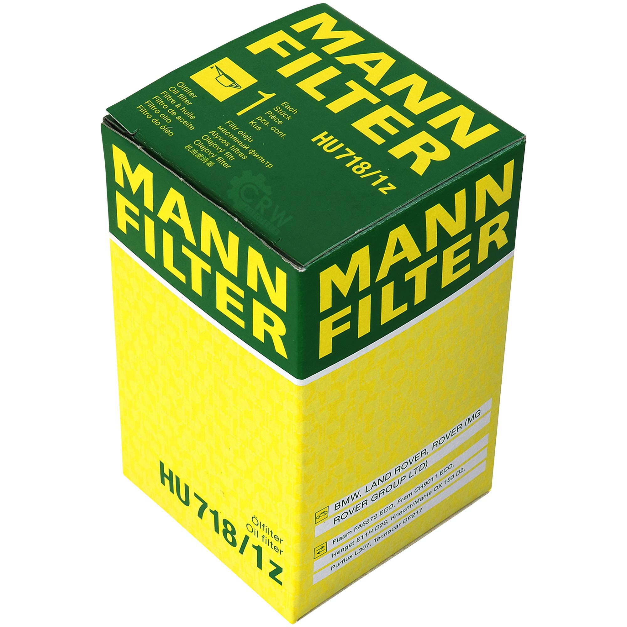 Paquete de inspección Kit de mantenimiento de filtros con filtro de aceite HU 718/1 z, filtro de aire C 15 105/1, filtro de combustible PU 742, filtro de habitáculo FP 6724, tornillo de