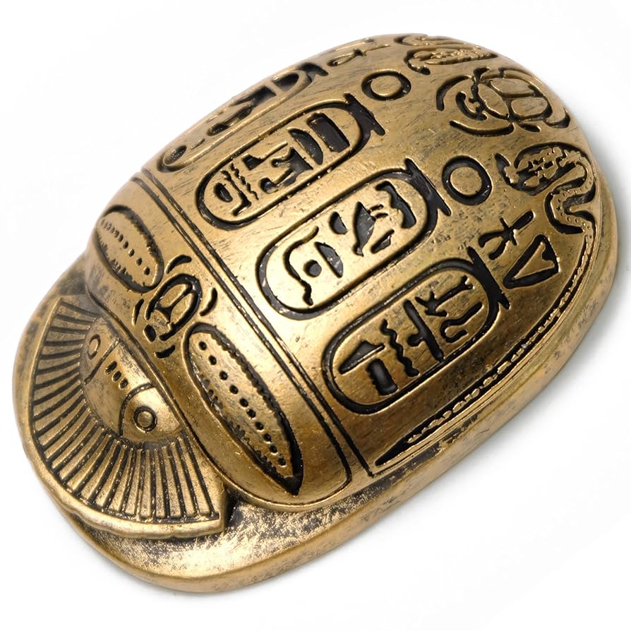 西*人様 古代エジプト　石彫り　スカラベ　箱付き　R76-1 西*人様 古代エジプト 石彫り スカラベ 箱付き R76-1