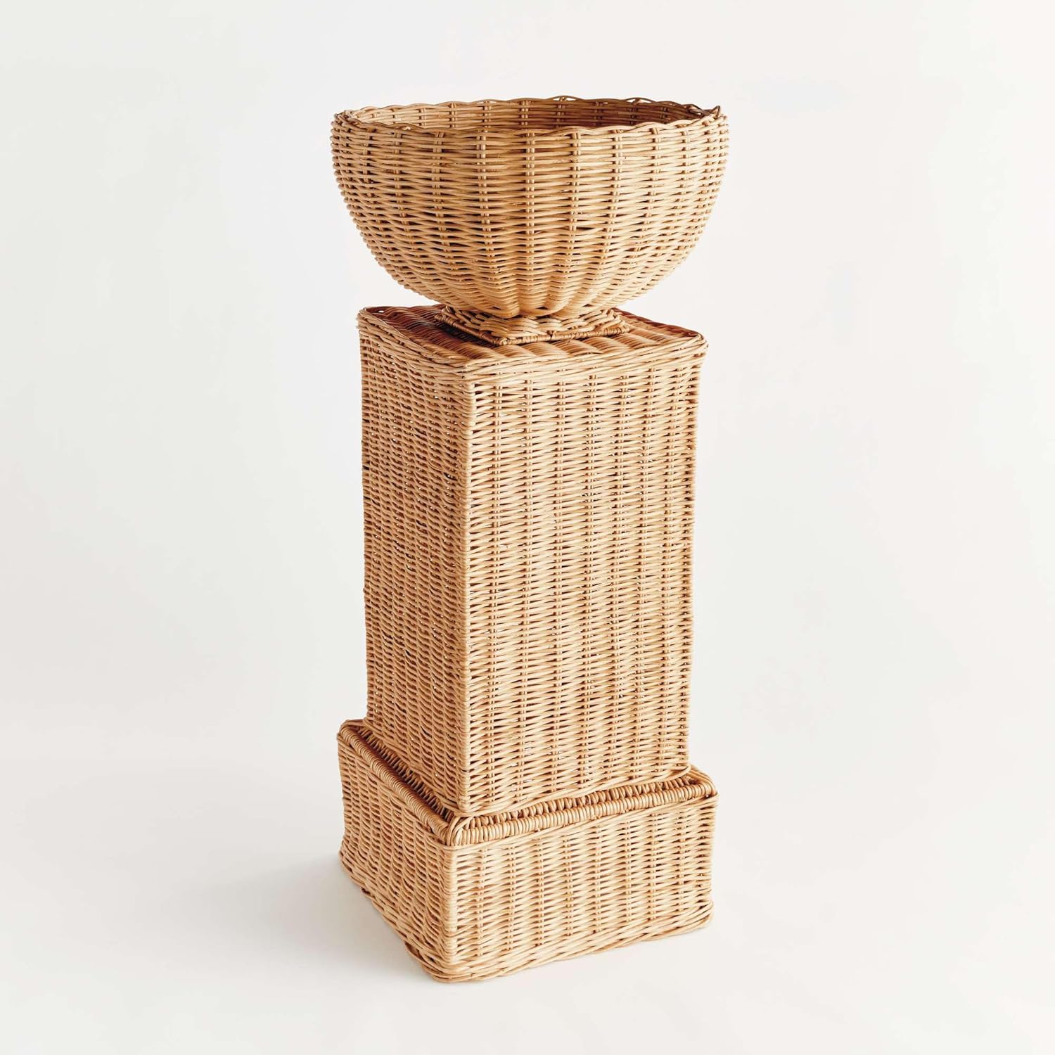Napa Home & Garden Charleston Rattan Pedestal Short Short Tan