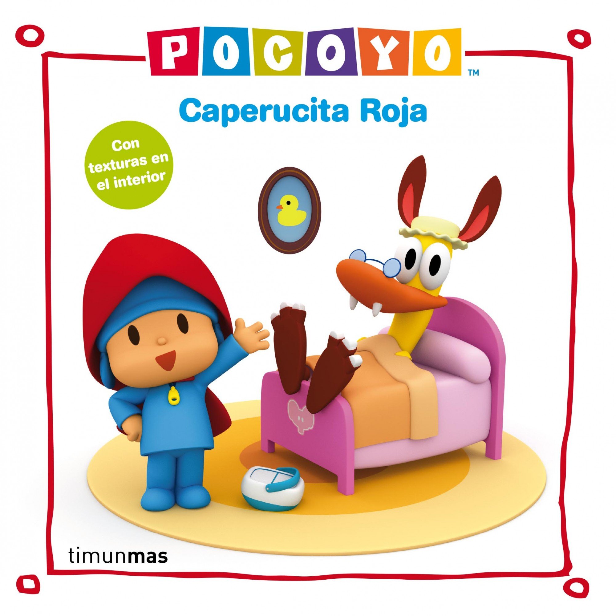 Pocoyó. Caperucita Roja: Con texturas en el interior