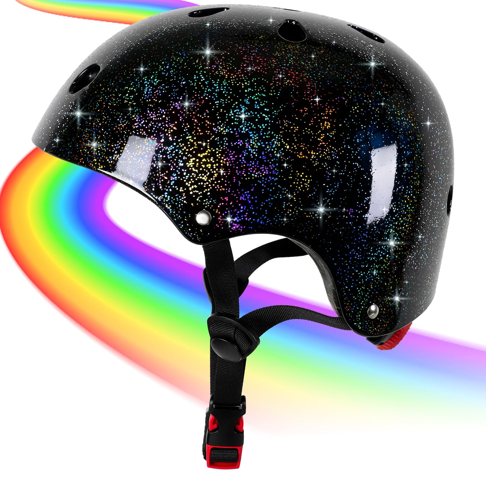JIFAR Fahrradhelm Kinder (3-5-8-14 Jahre), Multisport-Fahrradhelm Kinder Mädchen and Jungen für Fahrrad, Scooter, Inline-Skating & Skateboarding