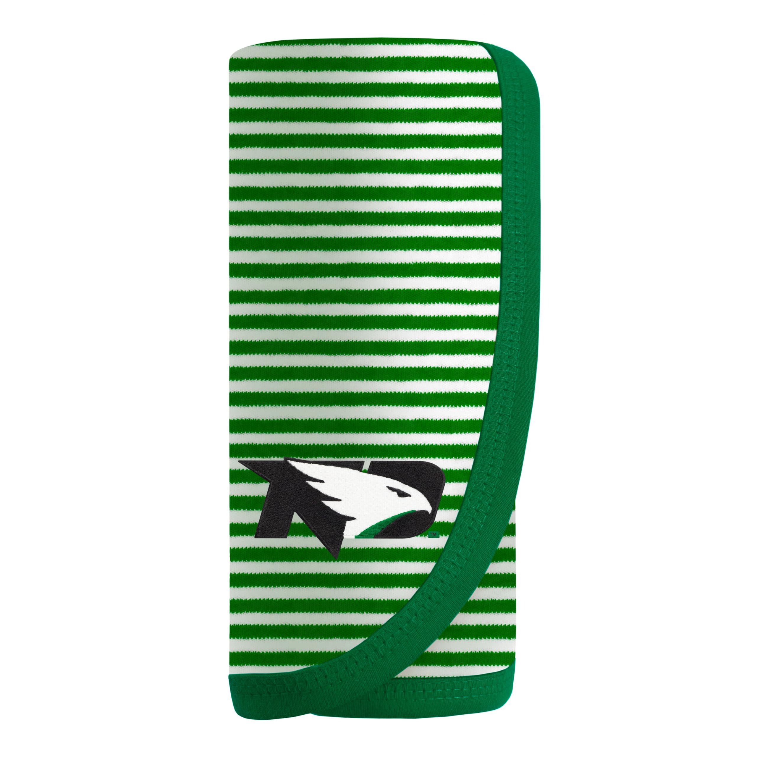 Creative Knitwear College Baby NCAA Infant Striped/Solid Blanket, Unisex, One Size 37.5 X 33.5