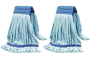 2 Pack xshape Microfiber Mop - Ideal for Industrial & Home Use