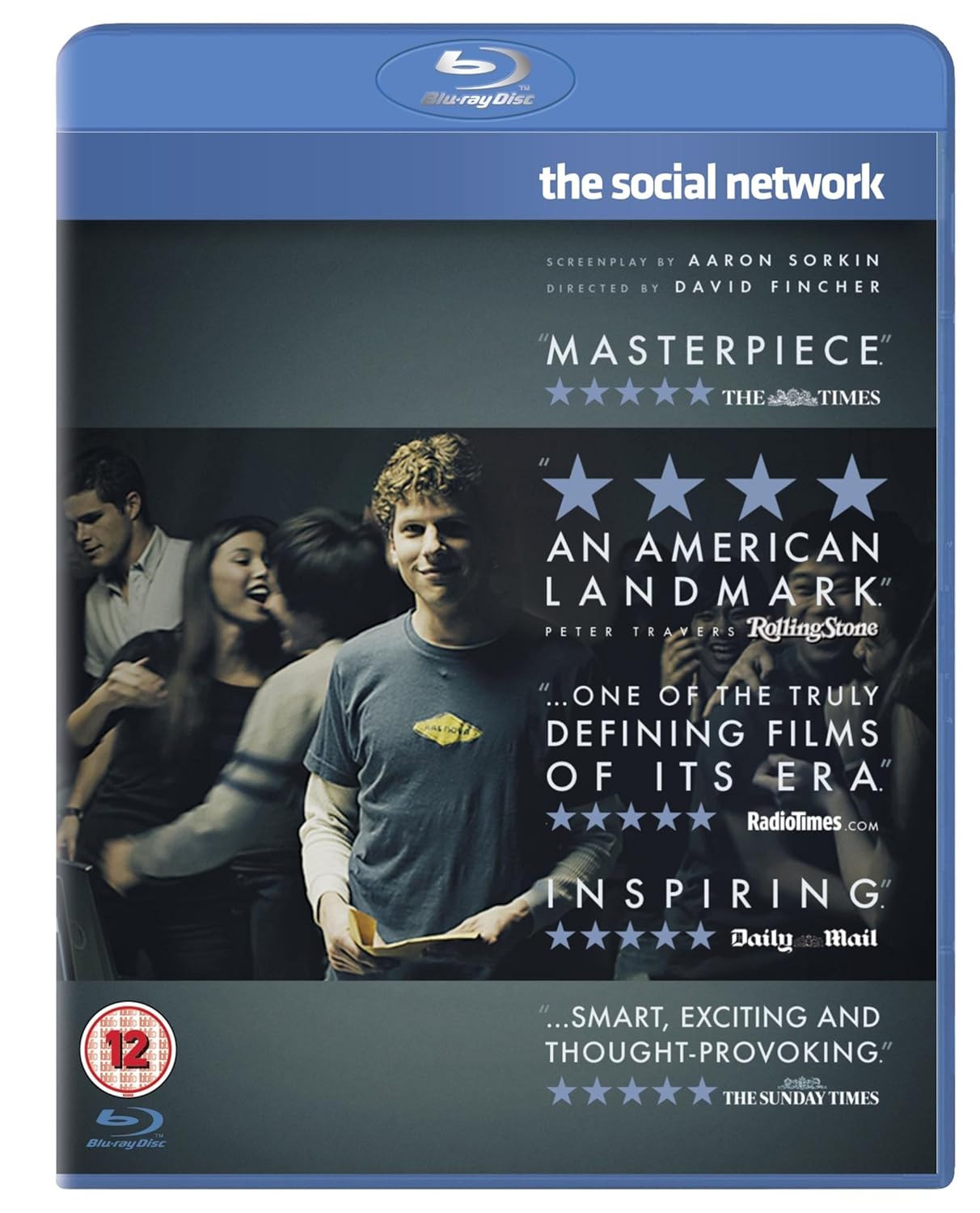 The Social Network Blu-ray (2010) Region Free Kuwait Ubuy - Main Image
