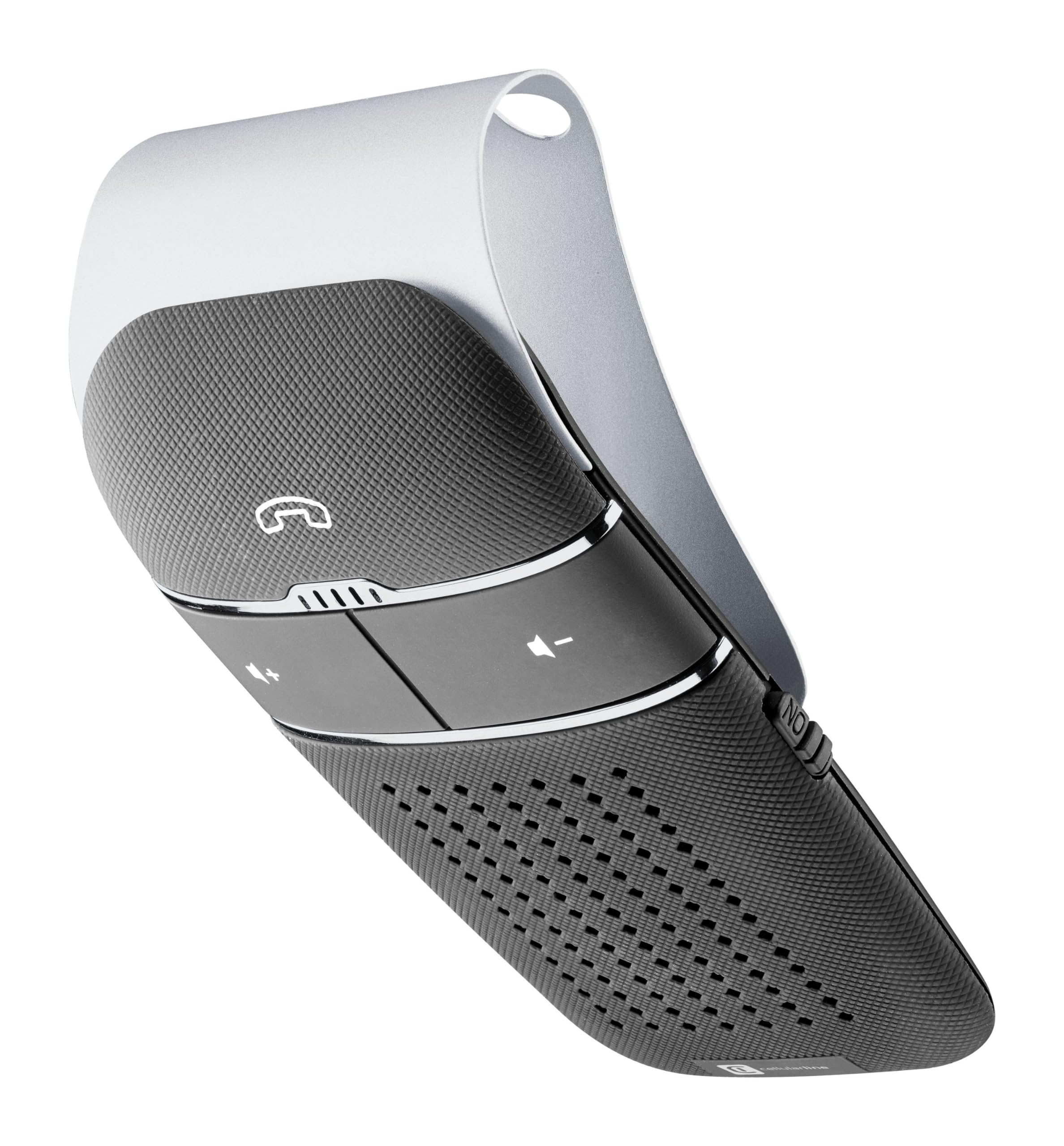 Image secondaire de Cellularline - Easy Drive - Mains Libres Bluetooth pour Voiture Fonction Dualphone - Autonomie en Conversation 20h - Temps de Re