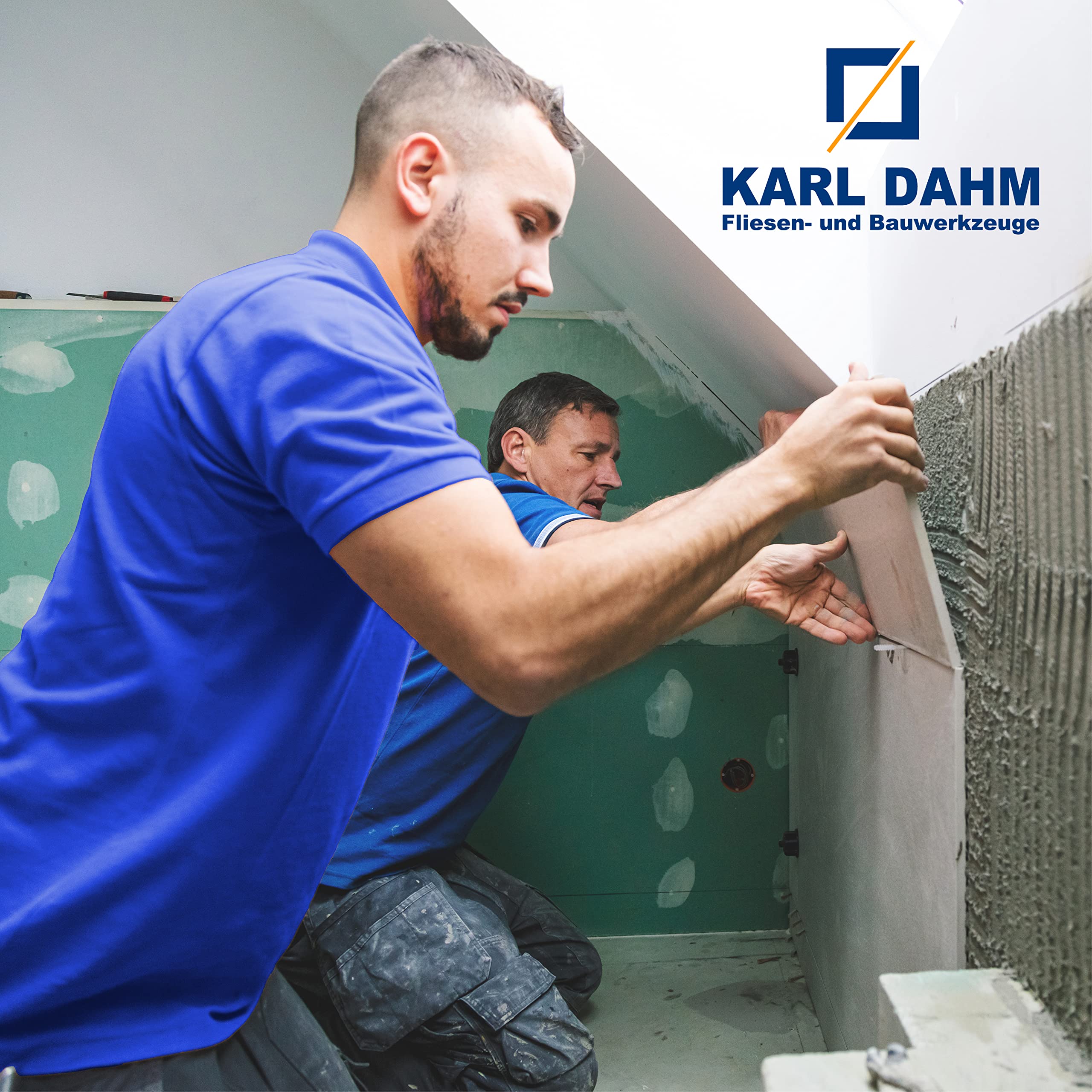 Karl Dahm Taloche à Joint avec Poignée Souple, 260 X 100 mm I Taloche à Jointer Professionnel, Idéale pour les Joints Époxy et Joints Ciment I Bords Tranchants pour un Meilleur Tassement – 11913