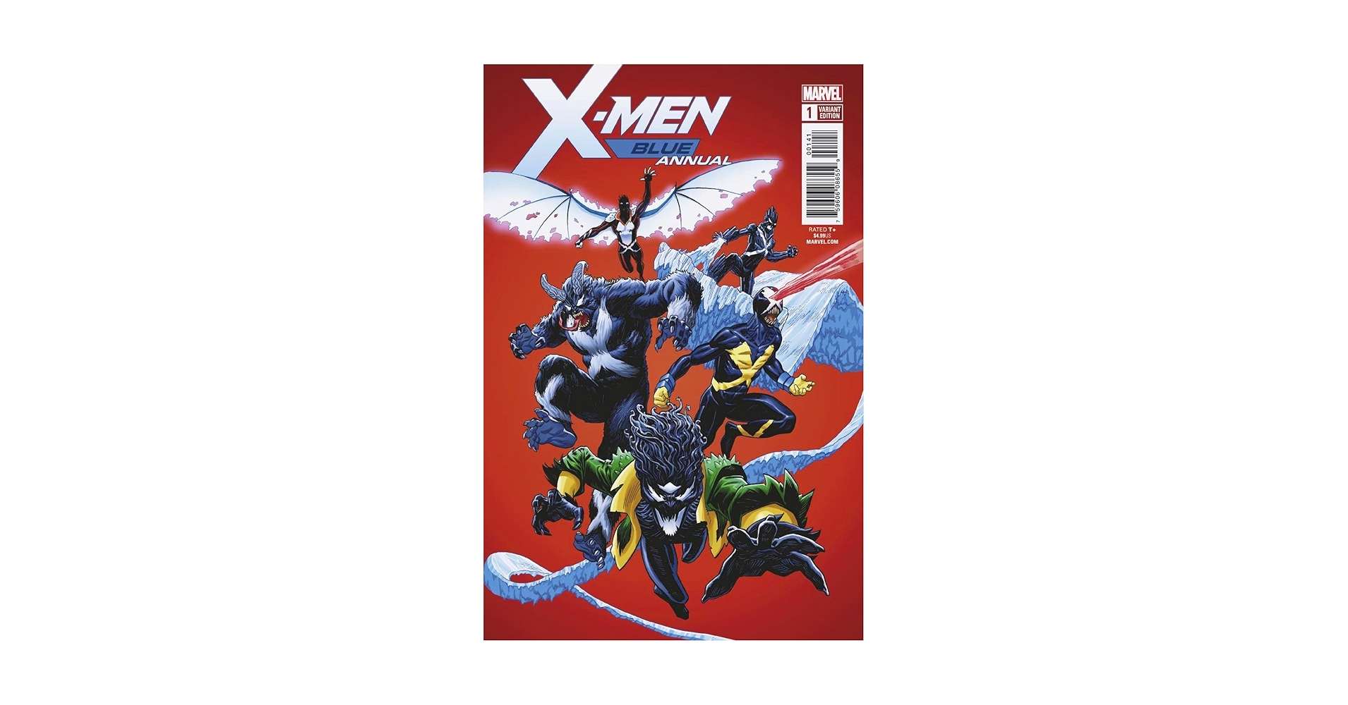 X-Men Blue Annual (Issue #1 -Venomized Variant by Mike Hawthorne X-Men Blue Annual (Issue #1 -Venomized Variant by Mike Hawthorne