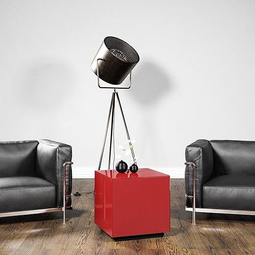 Miniatura 15 de SONOROUS Mesa de café Premium de vidrio templado - Modernas mesas de centro rectangulares con espejo para sala de estar - Diseño de mediados de