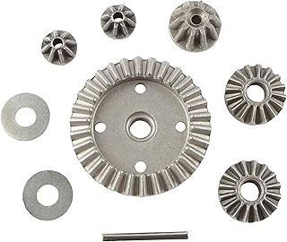 GDOOL M16103 Metal Differential Gear RC Pinions Set with Drive Gear Assembly Spare Parts for 1:16 16889 16890 HM161 RC Trucks