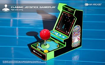 My Arcade Galaga Joystick Player: Galaga and Galaxian Console, 3.5 Screen | Retro Gaming, Arcade Classics, Birthday Gifts, Collectibles