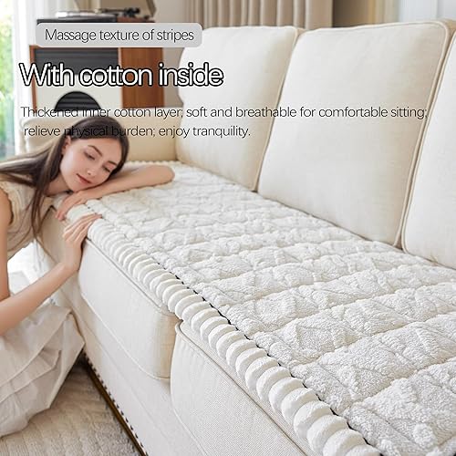 Miniatura 3 de Funda de sofá lavable para perros, divertidas fundas de cojín para sofá, fundas de sofá antideslizantes para sofá de 3 cojines, aptas para mascotas,