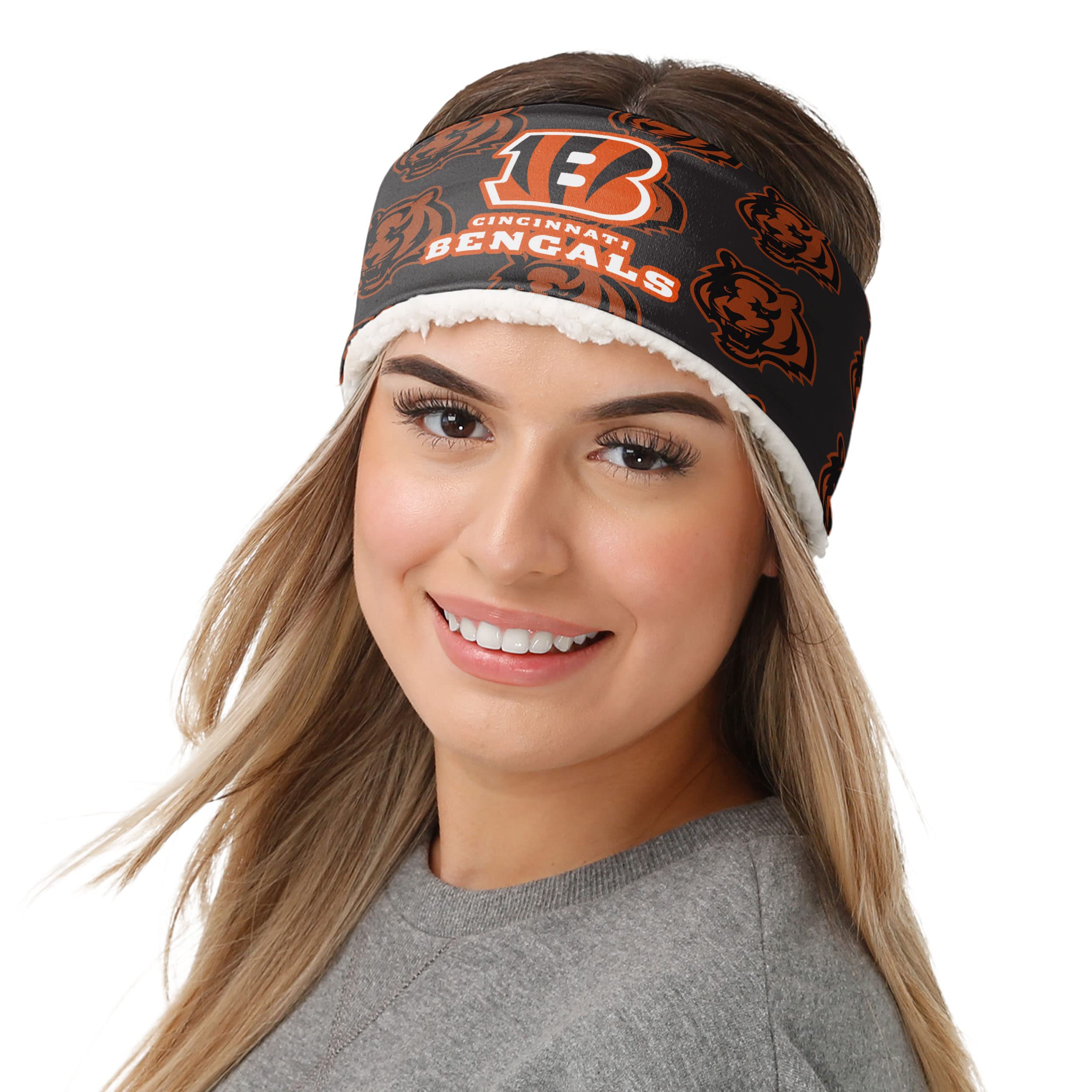 FOCO Women's NFL Team Logo Ladies Fashion Headband